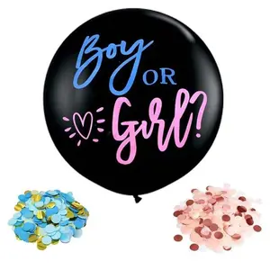 Gender Reveal Balloon with Confetti