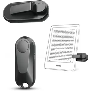 Remote Control Page Turner for Kindle Paperwhite  Kobo eReaders, Camera Camcorder Remote Controls, Page Turner Clicker for ipad Tablets Reading Novels with Wrist Strap Storage Bag