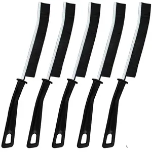 5 Pcs Hard Bristle Groove & Crevice Scrub Brush - All-Purpose Cleaning Tool for Bathroom, Kitchen, Window Gaps & Household Cleaning