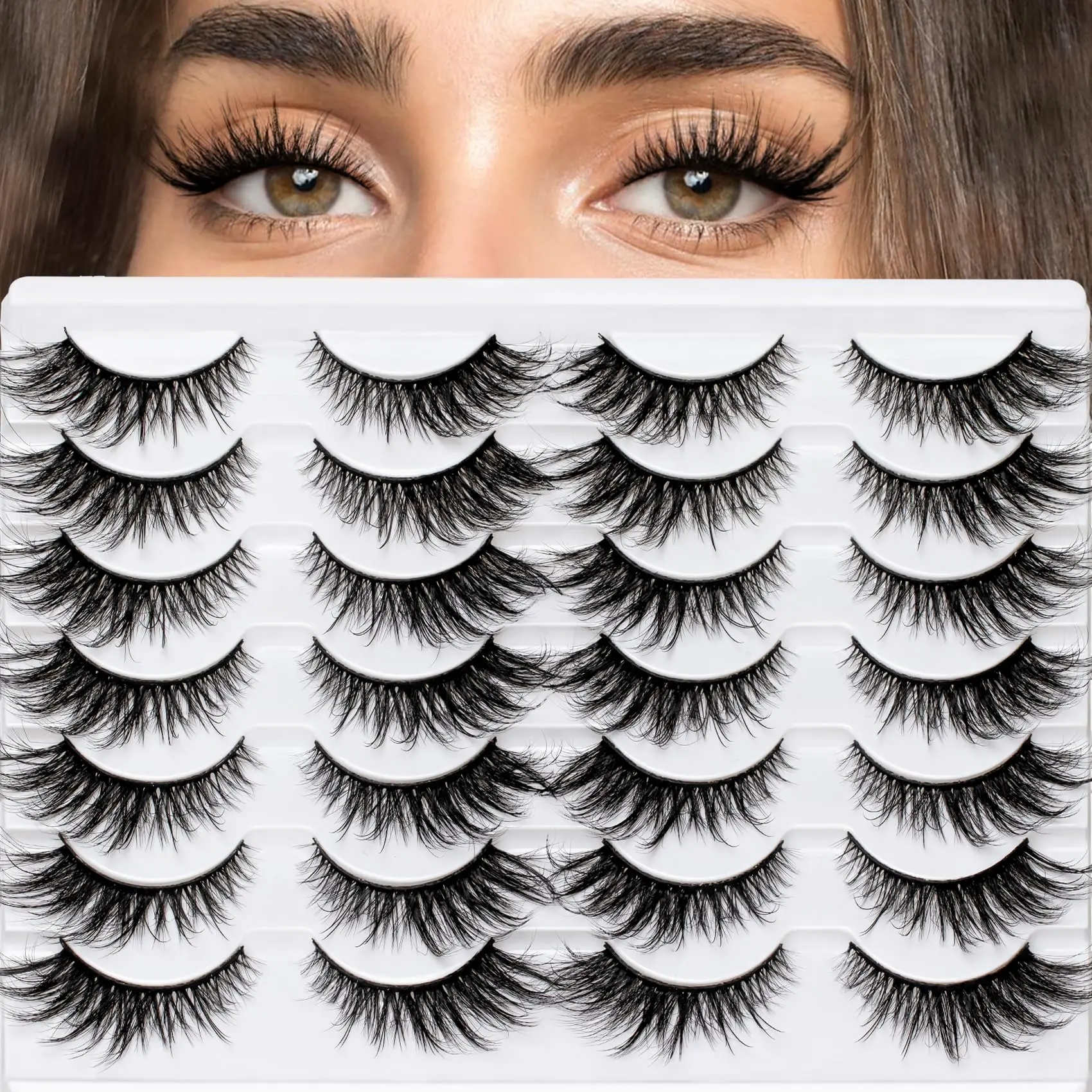 14P-Fox Eye Lashes 704
