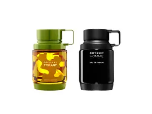 Armaf Perfumes | Odyssey Tyrant + Homme Bundle | Men's Fragrance | 3.4 oz Per Bottle | Citrus - Amber