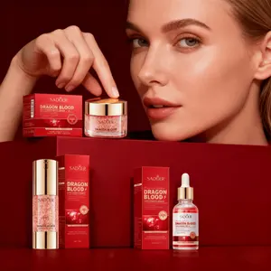 Dragon Blood Facial Skincare Set, Moisturizing Cream & Serum, Hydrating & Nourishing, Perfect Gift for Women
