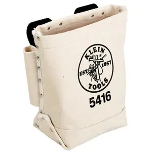 Klein Tools 409-5416 Bolt and Bull Pin Bag with Canvas Loop Connect