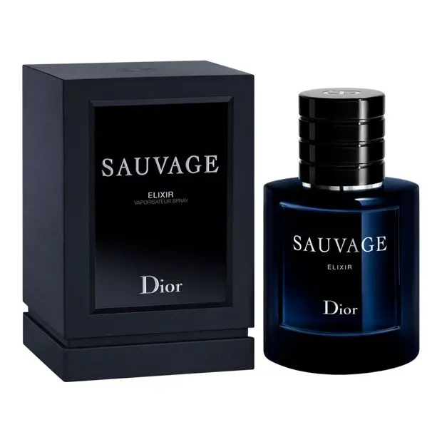 Christian Dior Sauvage Fragrance Spray - 3.4oz/100ml, Long-Lasting Masculine Scent, Available in Elixir, Parfum, Eau de Parfum, Eau de Toilette Variants, Ideal Men's Fragrance Gift for Fathers, Husbands