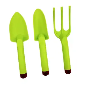 3Pcs Kids Gardening Tools Compact for Boys/Girls Includes Shovels Rake
