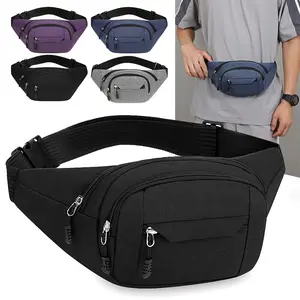 Waist Pack for Men and Women, Multi-Functional Large Capacity Business Bag, Durable Outdoor Sports Phone Wallet