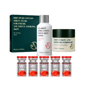 [MADECA] Affordable Anti-Aging Bundle | VIRAL Elastic Firming Microbiome Ampoule, Toner & Revitalizing Mask Bundle for Youthful, Hydrated Skin