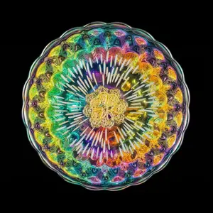 Colourful Fireworks Peacock Cup Tea Bowl – Ceramic Jian-style Cup for Home Use