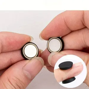 Fashion Flat Sewn Fasteners, Multi-Color Detachable Magnetic Closure Buckles, Decorative Accessories, Clothing Buttons, Suitable for Shirts, Pants, Scarves