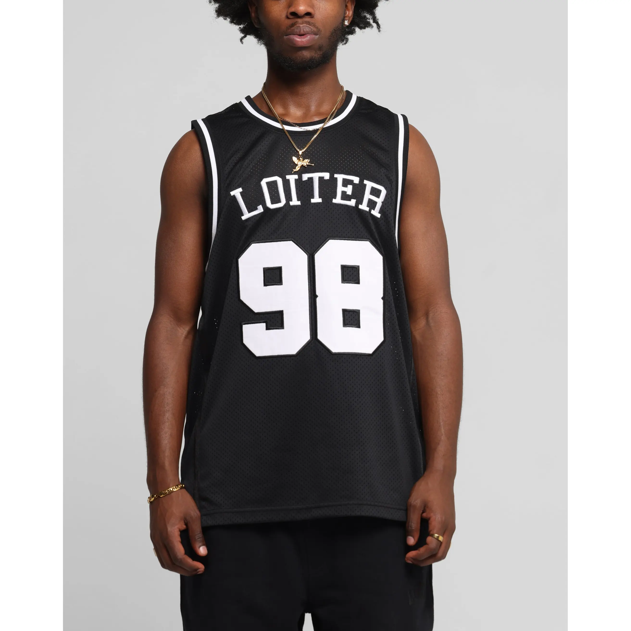 Loiter Midway Jersey Black