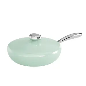 Velosan Non-Stick Cookware Set, Pots and Pans Set,, with Frying Pan, Crock-Pot, Steamer, Easy to Clean, Stir-Fry and Stew + Milk Jug (PFOA-Free).