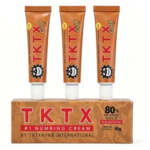 3 Pcs Tattoo Numbing Cream, Maximum Strength Topical Anesthetic Cream, Fast Pain Relief for Tattoos, Microblading & Permanent Makeup