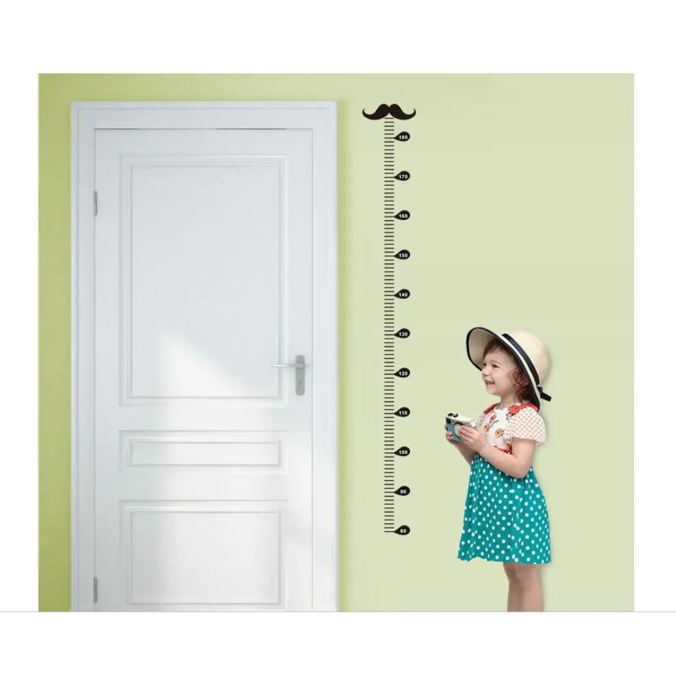 Children's Beard Height Measurement Wall Sticker