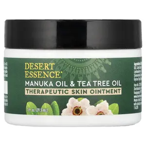 Desert Essence Therapeutic Skin Ointment, Manuka Oil & Tea Tree Oil, 1 fl oz (29.5 ml)