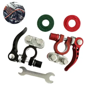 Car Battery Terminal Connector Kit, Multifunctional Car Battery Terminal Connectors, Positive Negative Battery Cable Ends for Cars, Car Battery Repair Tools, Car Parts
