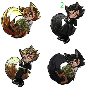 TPOF Keychain - YKMET - Ren, And Perfect For Bags, Keys, Or Gifts