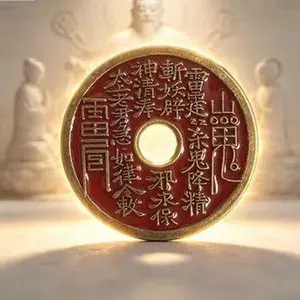Evil-Banishing Ancient Coin · Negative Energy Blocking
