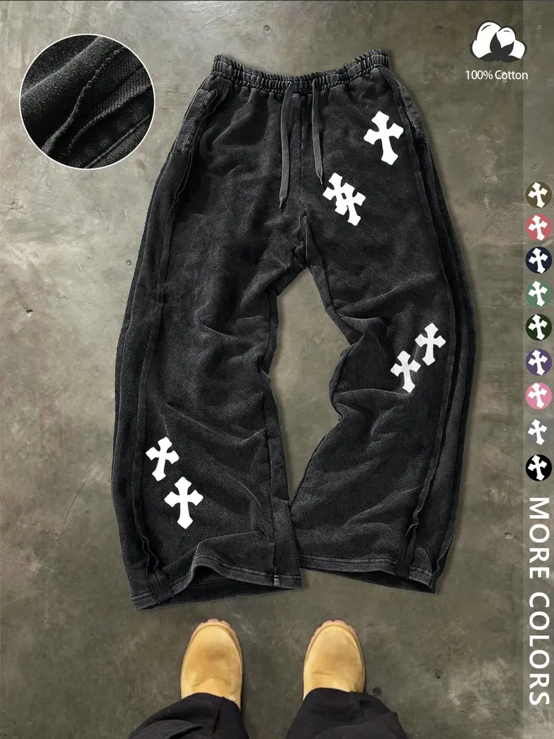 chrome hearts baggy - TikTok Shop