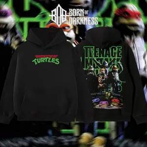 [BOD.Eclipse] RAPHAEL'S RAGE Teenage Mutant Ninja Turtles Vintage Unisex Oversize Anime Manga Acid Washed Lightweight Cotton T-shirt, Anime Merch, Gift For Anime Fan, Weeaboo