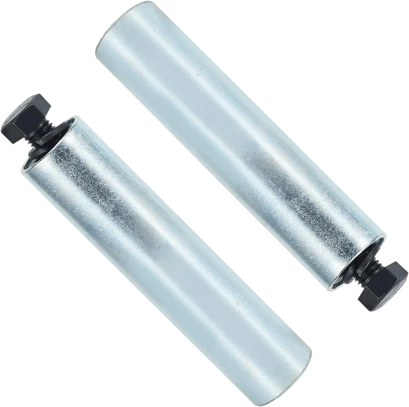 Steel Universal Quarter Fender Mount Post Fits for Semi Trucks, Pair 8" Semi Truck Fender Mount Posts