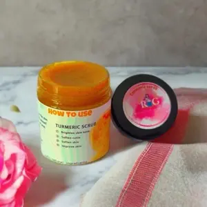 Turmeric scrub