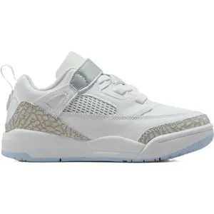 Nike Air Jordan Spizike Low White Neutral Grey Kids Fashion Shoes New