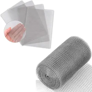 Stainless Steel Woven Wire Mesh11.8 X8.2(300X 210mm) and Upgraded Not Rusty 5"X 30 Ft Stainless Steel Mesh