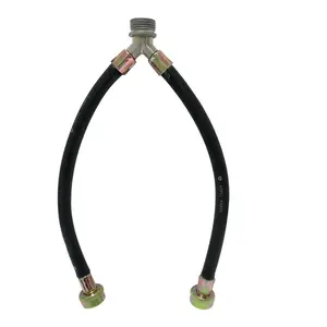 Appli Parts APIH-1234Y 1 ft Y Mixer Washing Machine Inlet Hose with Gasket 3/4 Male x 3/4 Female Fitting, Straight Connectors