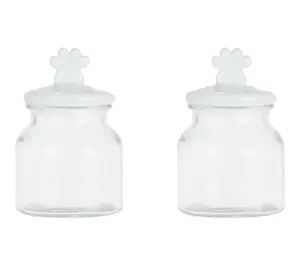 10 Strawberry Street Set of 2 Cosmopawliton DogTreat Jar