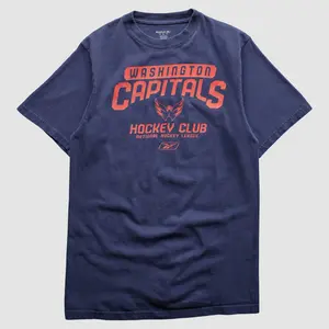 Washington Capitals Reebok 2000s T-Shirt - Navy - S