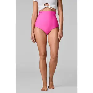 Women's Golden Isles Ultra High Rise Swim Bottom | Tulip Pink