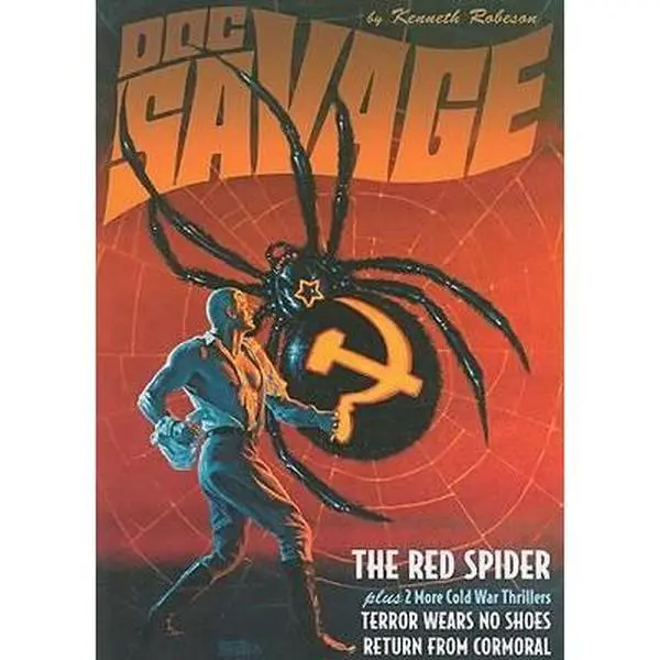 USED Book - Terror Wears No Shoes / the Red Spider / Return from Cormoral: Plus Doc Savage, Supreme Adventurer by Kenneth Robeson (Paperback) - english