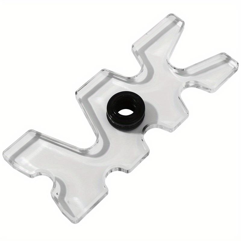 Portable Transparent Acrylic Pool Cue Rack with Reindeer Head Design ...