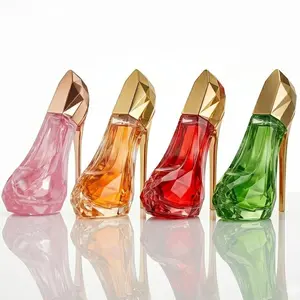 Deold 4-piece 4.04 fl oz Self Boundless High Heel Shoes Perfume  for Women Aromatic Floral Fruit Woody Scent Long-Lasting BPA-Free Ideal Gift