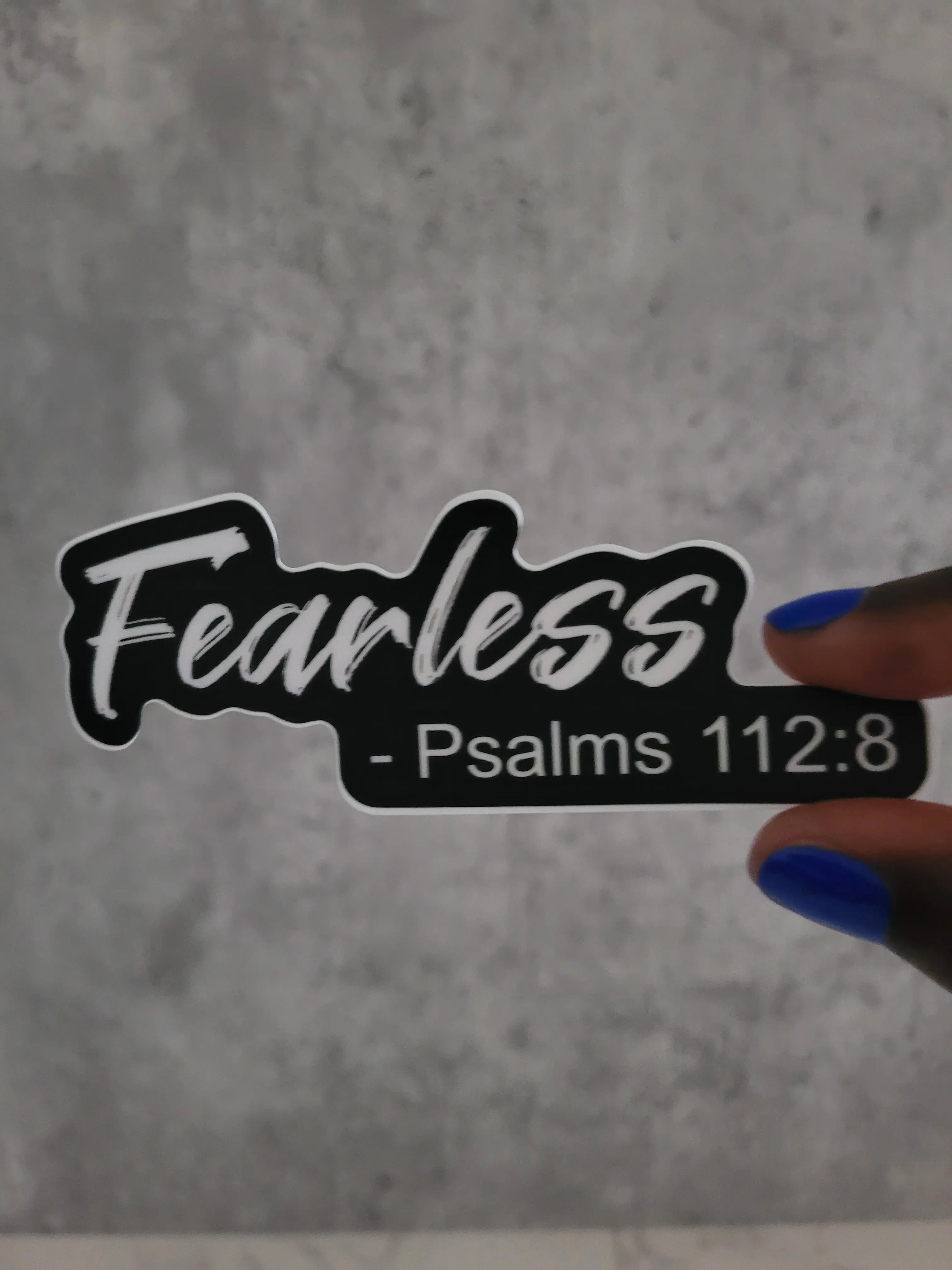 Innocent Designs - Fearless - Vinyl stickers w/matte laminate finish - Statement stickers for water bottles, laptops, mirrors, scrapbooking, or gifts