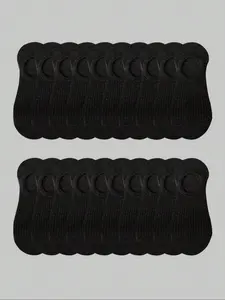 Men's Invisible Low-Cut Crew Socks, Lightweight Breathable Design, Ideal for Spring Summer Fall, Perfect for Daily Wear & Travel Essentials