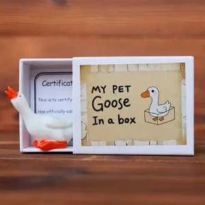 Unique Pet Goose Matchbox Gift Set, Perfect Birthday or Holiday Surprise, Ideal Present for Family and Friends, Unique Birthday Gifts