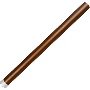 Fly Rod Case Carbon and Super Glass Fly Fishing Rod Tube CNC Aluminum Cap – fits Any 9ft 4pcs Fly Rod