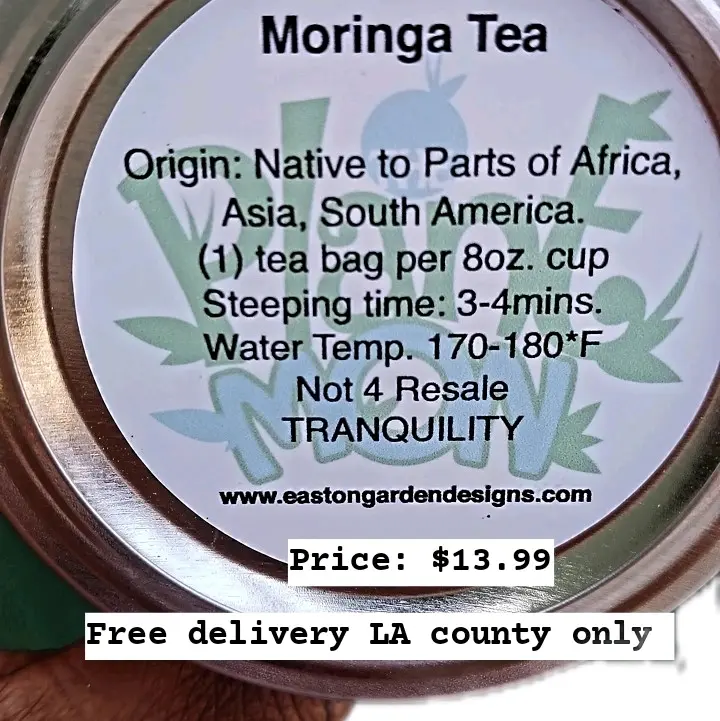 The Plant Mon’s Moringa Tea powder