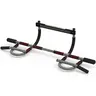 Leikefitness Adjustable Door Mount Pull-Up Bar - Heavy Steel Adjustable Gymnastics Bar, Anti-Slip Foam Handle, Unisex Home Gym Equipment for Upper Body, Arm Workout for Woman