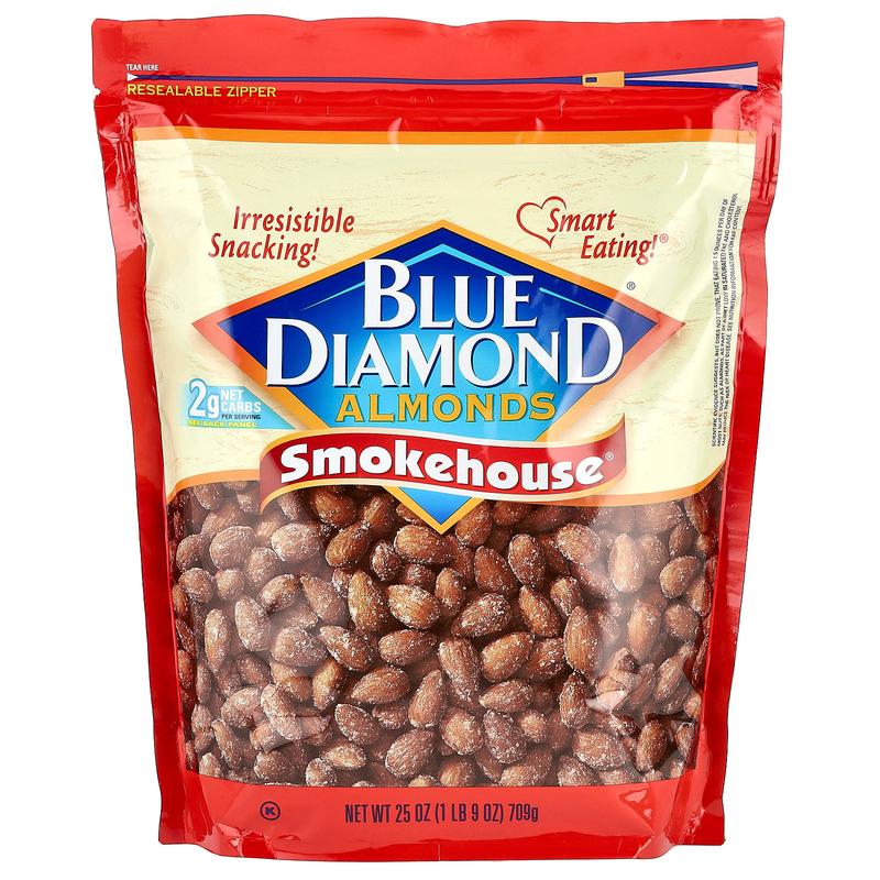Blue Diamond Almonds, Smokehouse®, 25 oz (709 g)