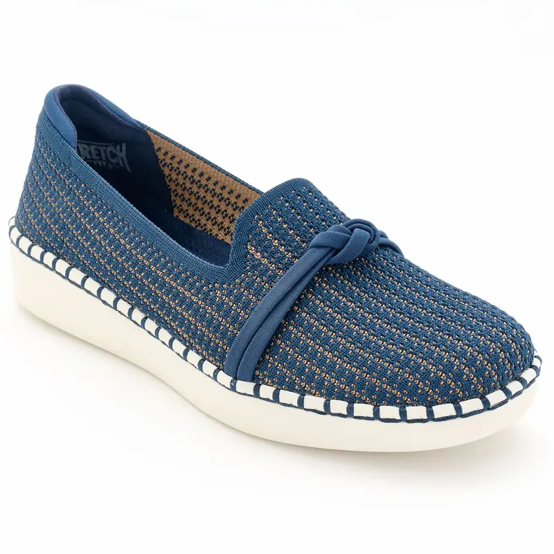 Skechers Sepulveda 2.0 Knot Overlay Slip-Ons - Pacific Charm