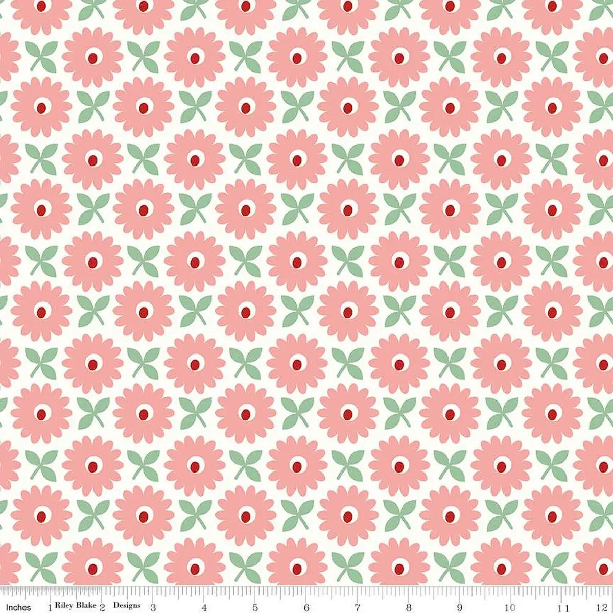 Fabric Riley Blake Pink Prairie Flower 108" Wide Back by the Quarter Yard WB12324-PINK