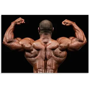 No Framed, Gym Fitness Poster