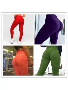 Viral Anti-Cellulite Honeycomb Front Seam Leggings | Scrunch Butt Squat Proof Yoga Pants