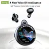 HTC NE71 Mini In-Ear True Wireless Earbuds - In-Ear Wireless Headphones, Bluetooth 6.0, Rechargeable, Waterproof, Touchscreen Controls, Call-Ready Mic, Volume Control, Long-Lasting Battery, for Office, Sports