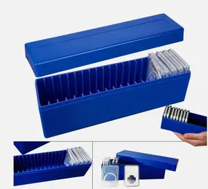 HOT Coin Storage Holders Box Plastic Capsules Case 20 Certified PCGS NGC Slab US Organiser