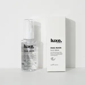 Snail Mucin Face Serum - With 96% Snail Secretion Filtrate, this serum deeply hydrates and boosts skin elasticity, leaving it smooth and glowing