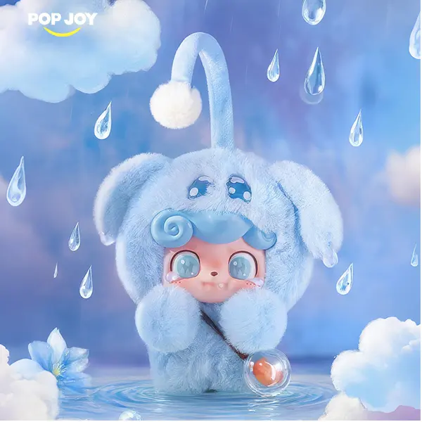 POP JOY Q.Kid Emotional Hairy MonstersSeries Plush Blind Box