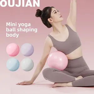 Professional Anti-Burst Yoga Ball  Pilates & Core Stability Training - Fitness Exercise Ball - Balance Workout Equipment  Barre Physical Therapy and Pregnancy Ankle Band Set for Hip Leg home gym cluster